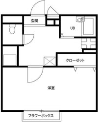 アムール 栞の物件間取画像